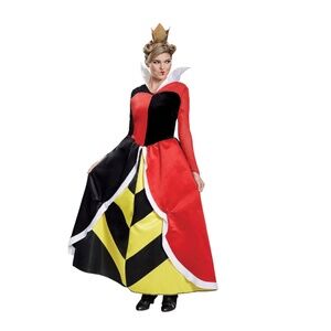 Disney Villain Queen of Hearts Deluxe Costume